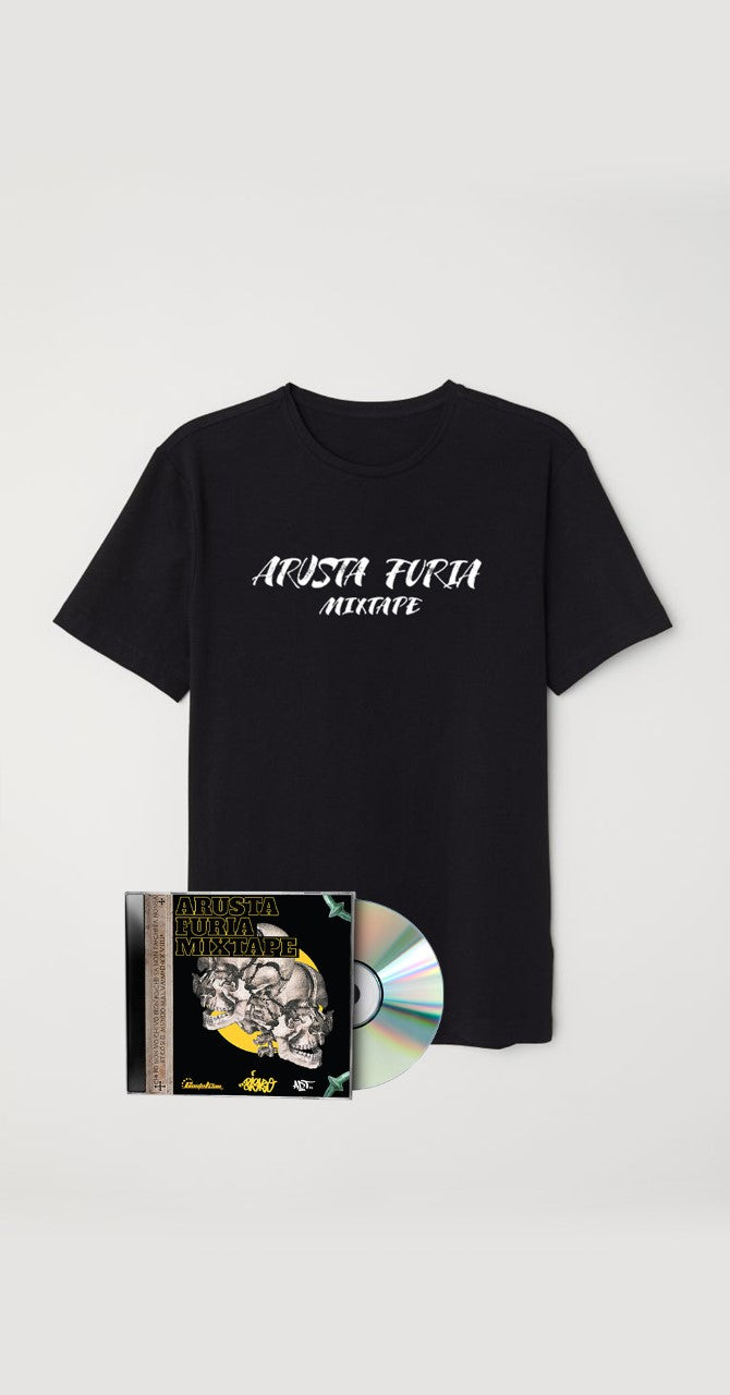 Bundle T-shirt + Cd Arusta Furia Mixtape