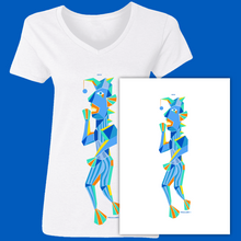 Carica l&#39;immagine nel visualizzatore di Gallery, T-Shirt Donna &#39;PSG Gallery&#39; serie &#39;2020&#39; + Serigrafia
